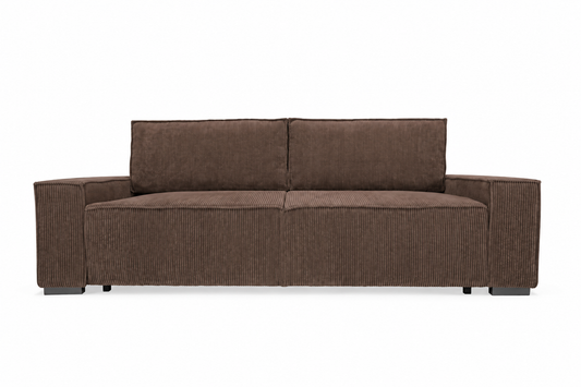 Sofa Nubo POSO 6 odcień brązu rozkładana