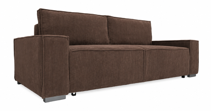 Sofa Nubo POSO 6 odcień brązu rozkładana