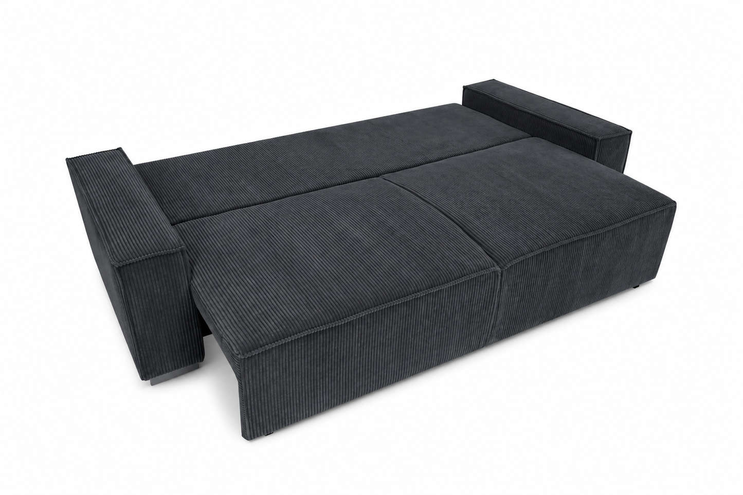 Sofa Nubo POSO 34 ciemny szary rozkładana