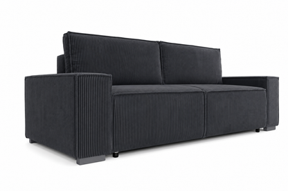 Sofa Nubo POSO 34 ciemny szary rozkładana