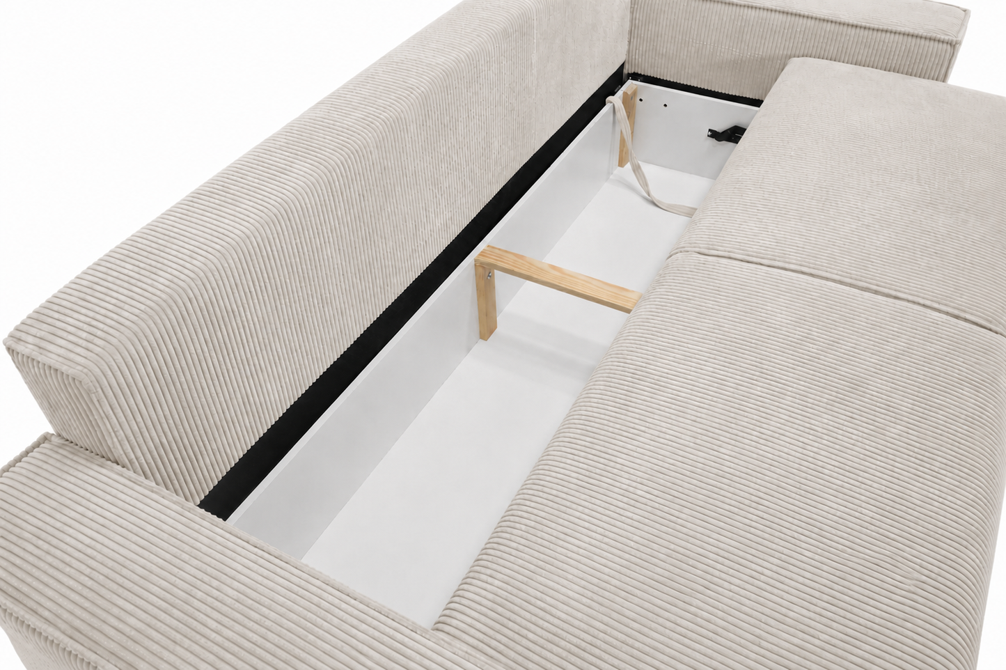 Sofa Nubo POSO 100 jasny beż rozkładana