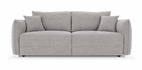 Sofa Rosie rozkładana w kolorze jasno szarym