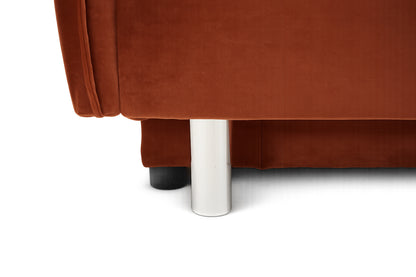 Sofa Tiano ruda rozkładana