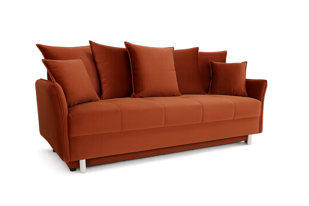 Sofa Tiano ruda rozkładana