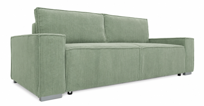 Sofa Nubo POSO 47 odcień zieleni rozkładana