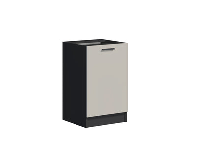 Szafka kuchenna dolna 40 cm COMBO czarny / kaszmir