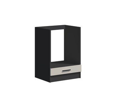 Szafka kuchenna dolna 60 cm COMBO – pod piekarnik  czarny / kaszmir