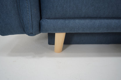 Sofa Marameo granatowa rozkładana