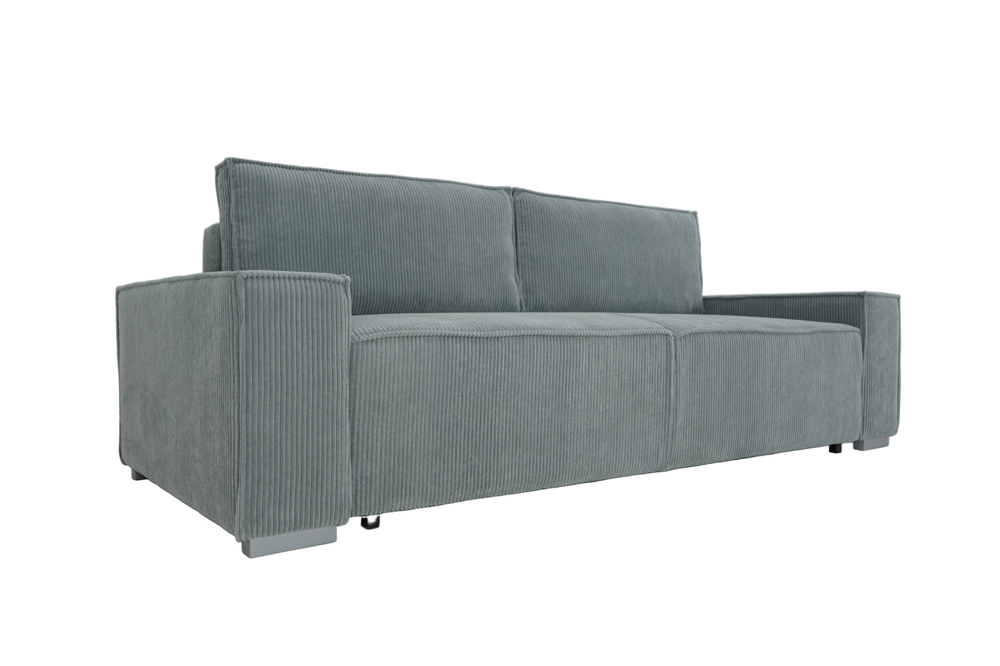 Sofa Nubo POSO szara rozkładana sztruks