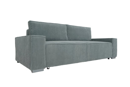 Sofa Nubo POSO szara rozkładana sztruks
