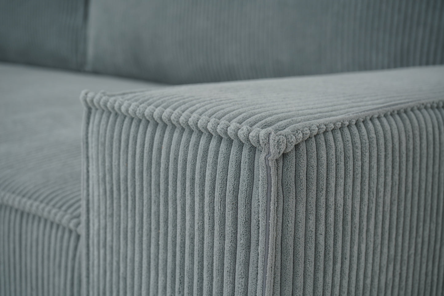 Sofa Nubo POSO szara rozkładana sztruks