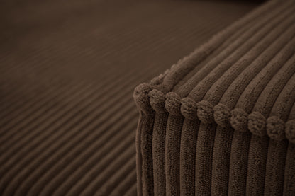 Sofa Nubo POSO 6 odcień brązu rozkładana