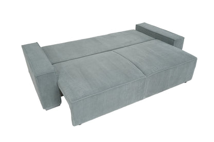 Sofa Nubo POSO szara rozkładana sztruks