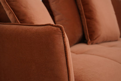 Sofa Tiano ruda rozkładana