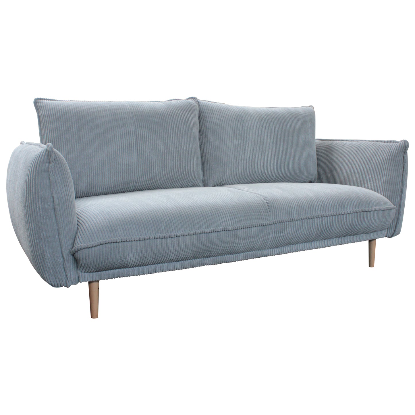 Sofa Lino szara sztruks 2os.