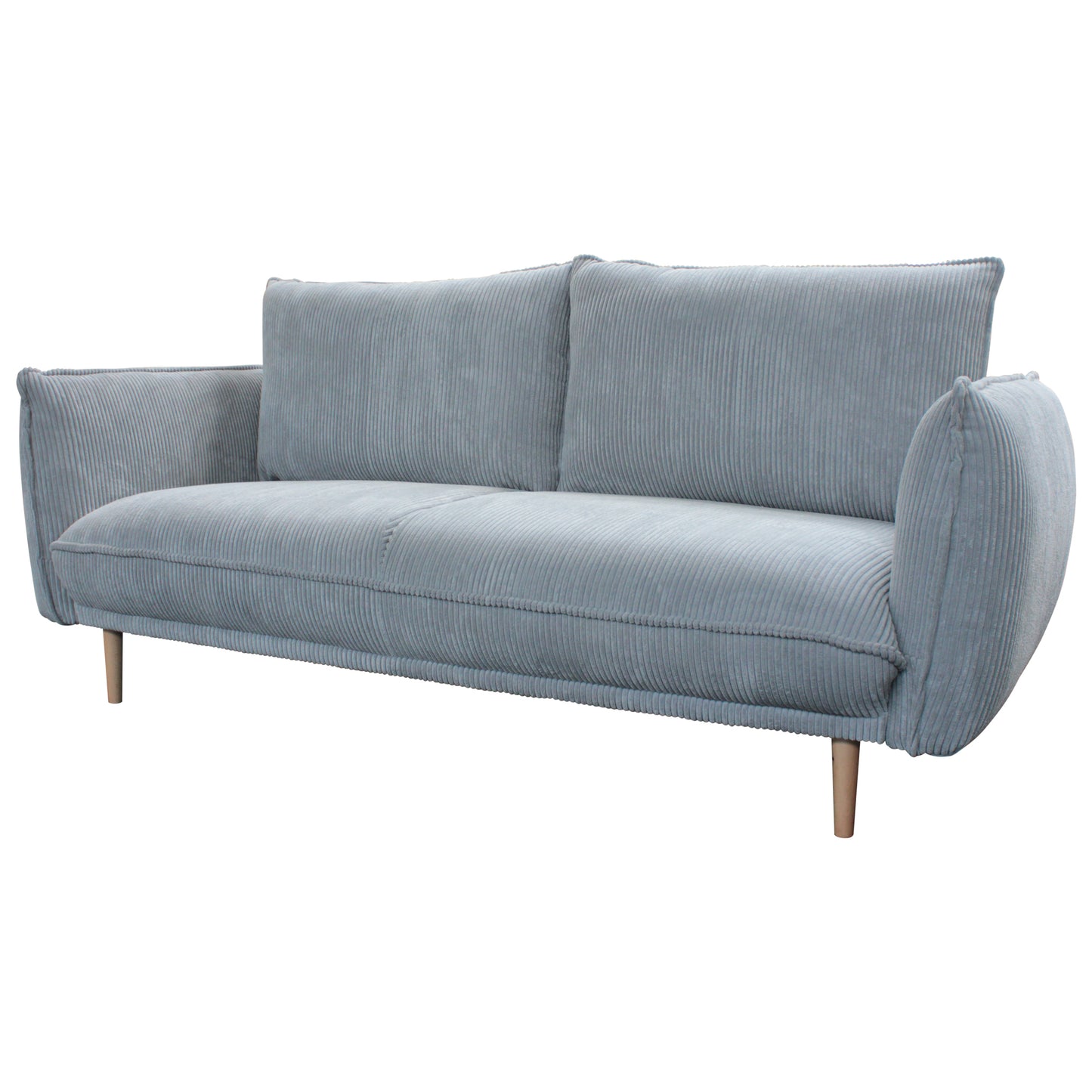 Sofa Lino szara sztruks 2os.
