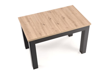 Stół rozkładany GIZMO dąb artisan/czarny