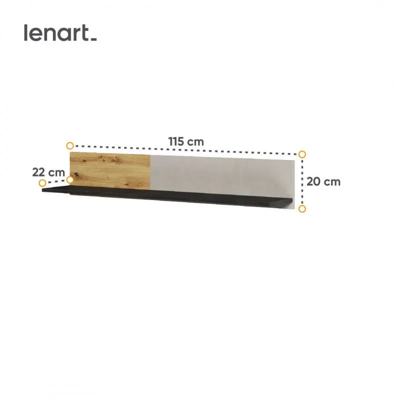 Półka Qubic QB-09 Lenart Meble