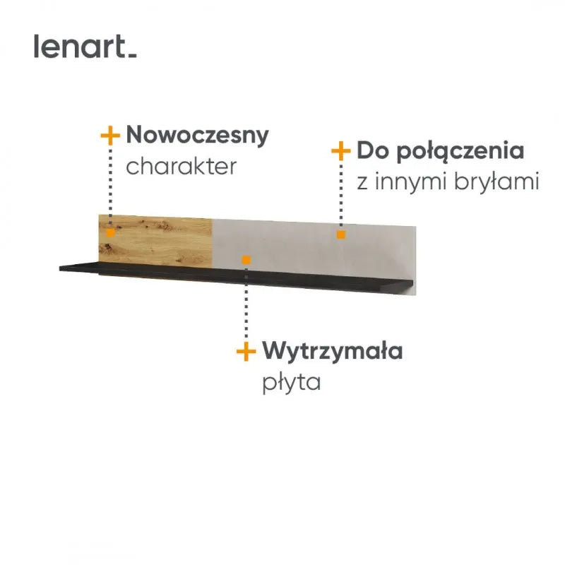 Półka Qubic QB-09 Lenart Meble