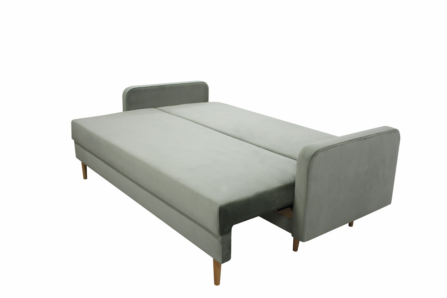 Sofa Spark oliwkowa rozkładana