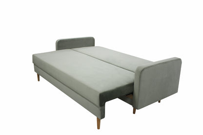 Sofa Spark oliwkowa rozkładana