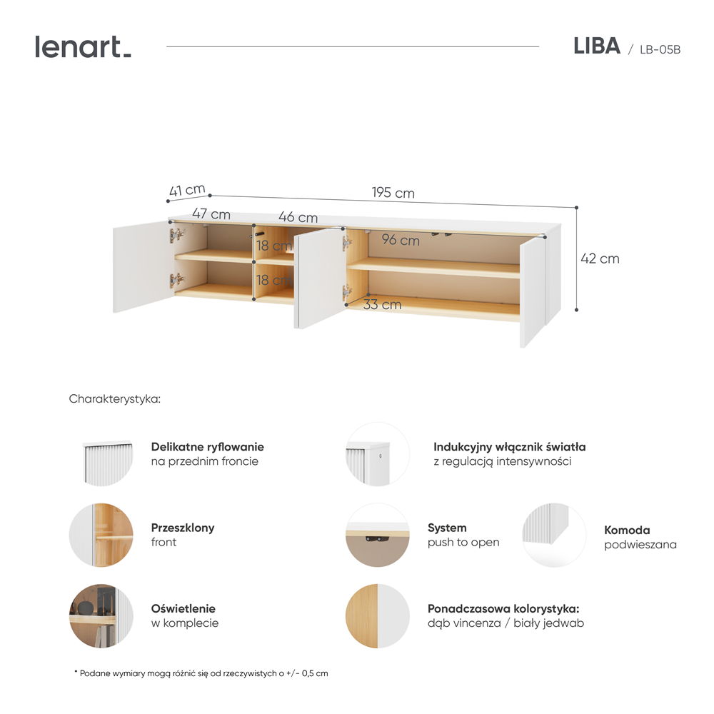 Szafka RTV LIBA LB-05B
