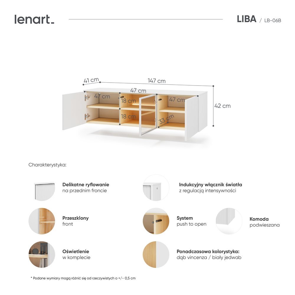 Szafka RTV LIBA LB-06B