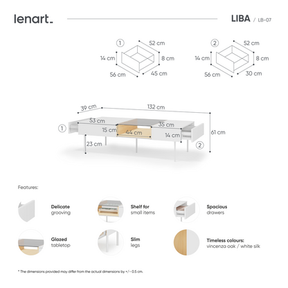 Stolik kawowy LIBA LB-07