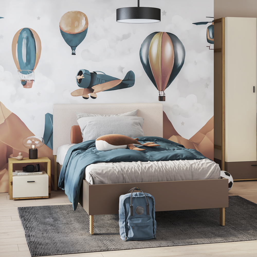 LENNY LY-11 - zagłówek tapicerowany 90 – beżowy