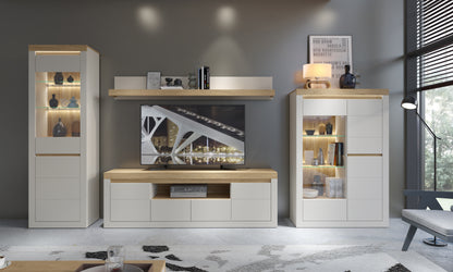 Szafka RTV z dwoma szufladami NAXXAR