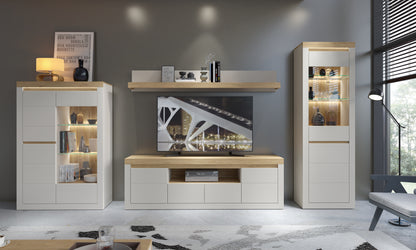 Szafka RTV z dwoma szufladami NAXXAR