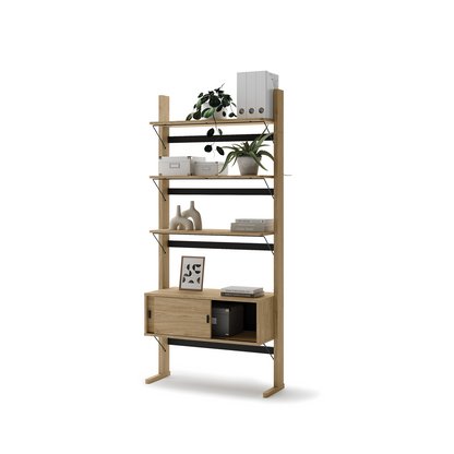 Regał Ollie 01 dąb olejowany