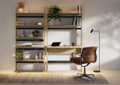 Regał Ollie biurko 04 dąb olejowany