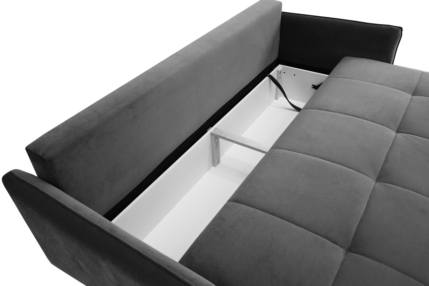 Sofa Tiano rozkładana szara