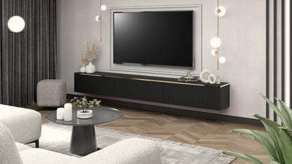 ROYAL GOLD 160 SZAFKA RTV CZARNA