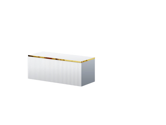 ROYAL GOLD 80 SZAFKA RTV BIAŁA