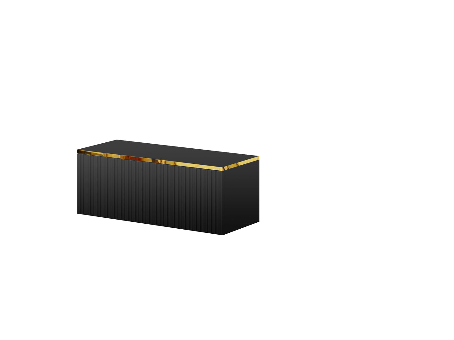 ROYAL GOLD 80 SZAFKA RTV CZARNA