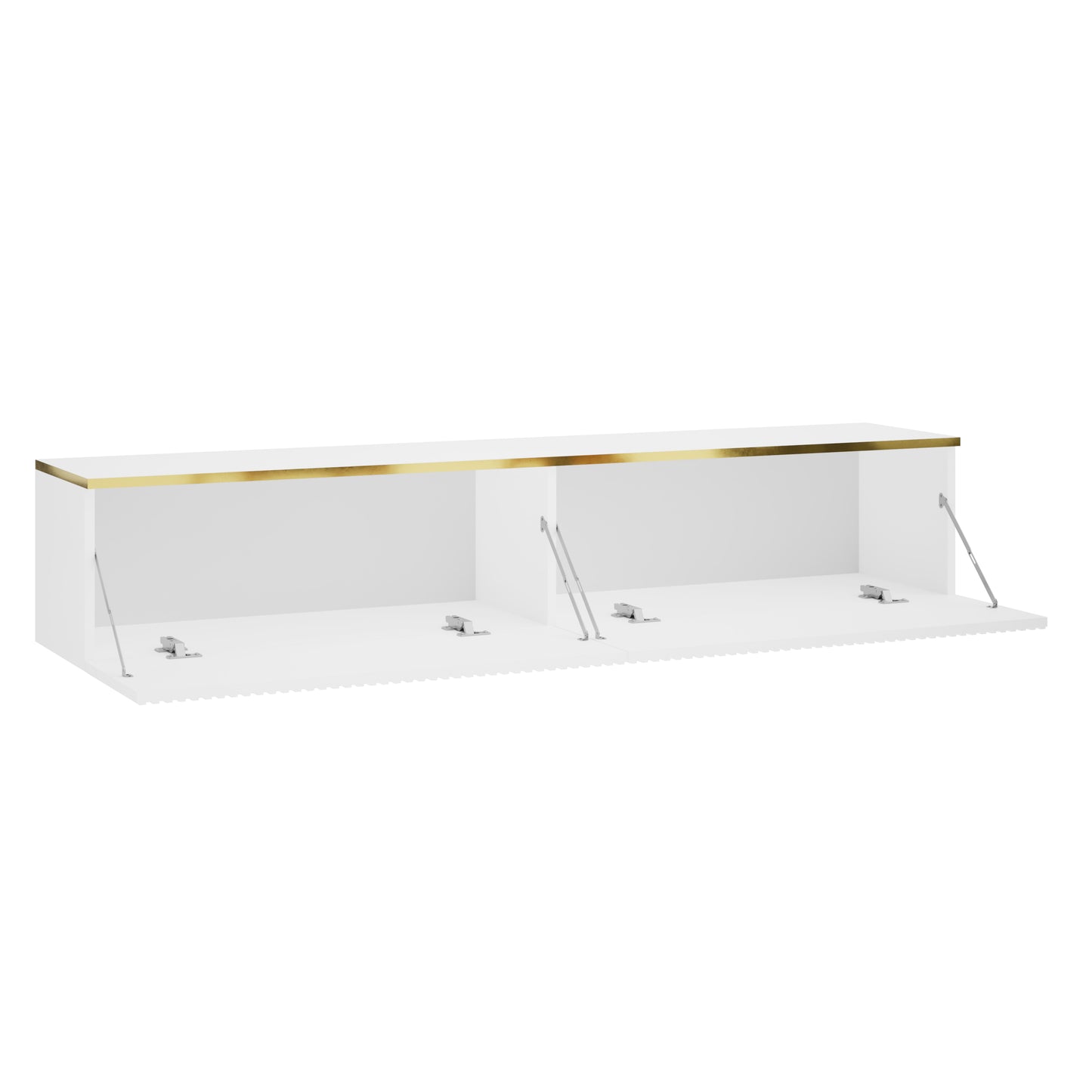 ROYAL GOLD 160 SZAFKA RTV BIAŁA