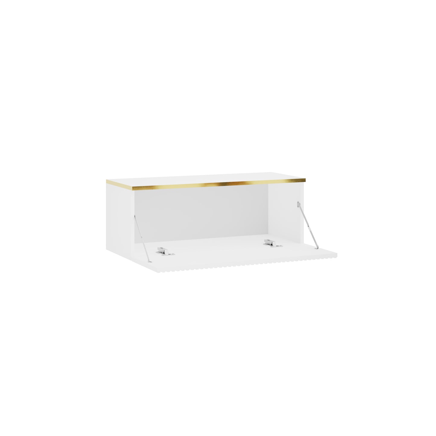 ROYAL GOLD 80 SZAFKA RTV BIAŁA