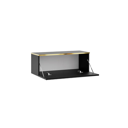 ROYAL GOLD 80 SZAFKA RTV CZARNA