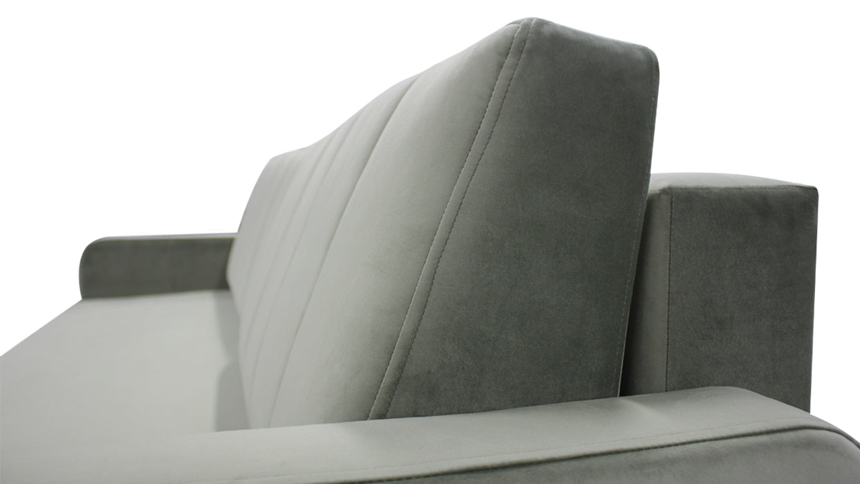 Sofa Spark oliwkowa rozkładana