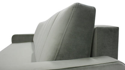 Sofa Spark oliwkowa rozkładana
