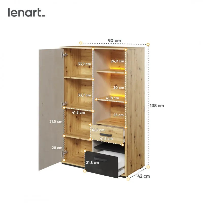 Szafka Qubic QB-05 Lenart Meble