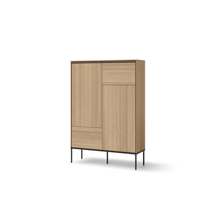 VISSO VI-02 - komoda 2d - dąb linearny