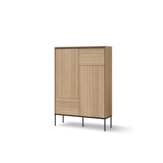 VISSO VI-02 - komoda 2d - dąb linearny