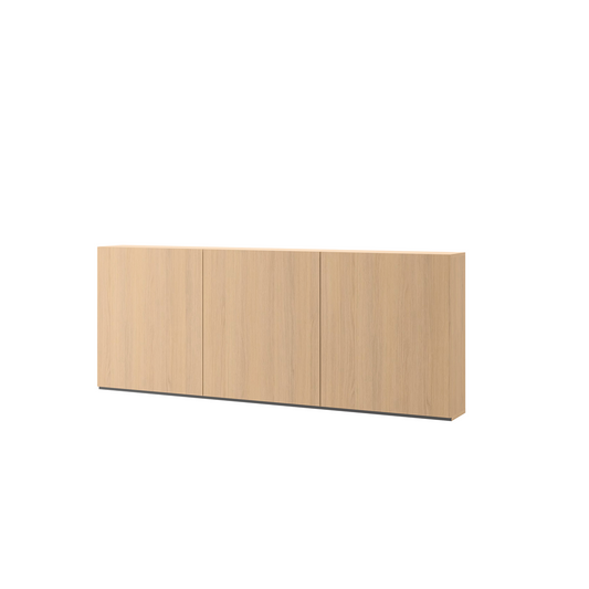 Szafka wisząca 3d WOOW WO-06 dąb vinceza bielona