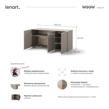 Komoda WOOW WO-07