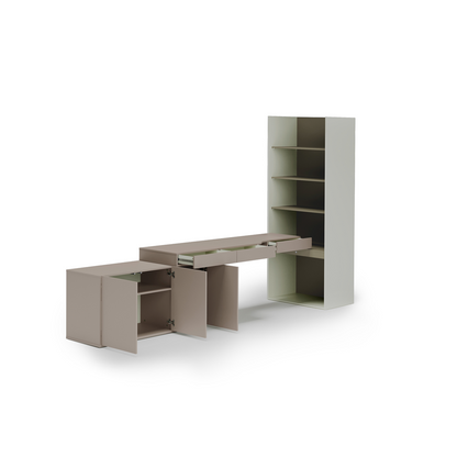 Zestaw mebli WOOW SET-08L (WO-11L,04,07 eukaliptus)