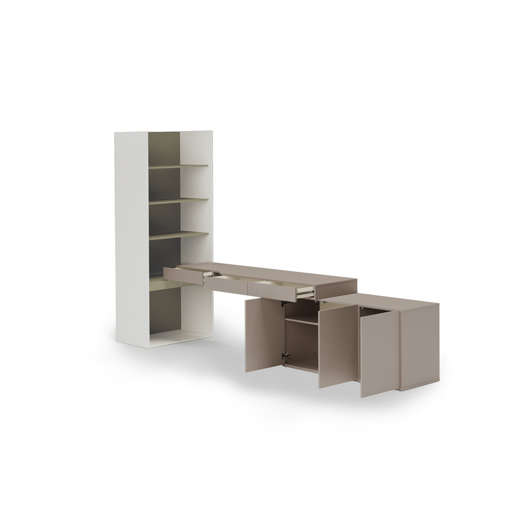 Zestaw mebli WOOW SET-08P (WO-11P,04,07 eukaliptus)