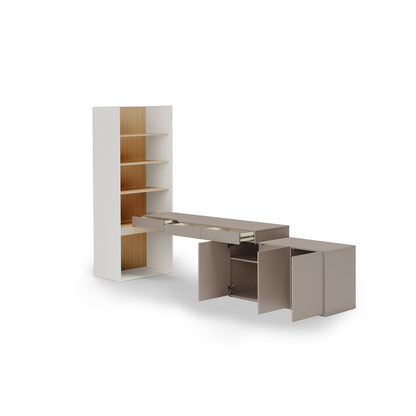 Zestaw mebli WOOW SET-08P (WO-11P,04,07 vincenza bielona)